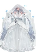 1girl absurdly_long_hair absurdres alternate_costume animal_ears artist_name azur_lane bare_shoulders blue_butterfly blue_eyes bow breasts bridal_veil bride bug butterfly choker cleavage closed_mouth commentary_request dark-skinned_female dark_skin dishwasher1910 double-parted_bangs dress empire_waist facing_viewer floppy_ears fox_ears fox_girl full_body garter_straps gown grey_hair halter_dress halterneck hands_up highres large_breasts layered_dress long_hair long_sleeves long_veil looking_at_viewer looking_to_the_side mandarin_collar no_tail parted_lips see-through_clothes see-through_dress see-through_veil shawl shinano_(azur_lane) sideboob simple_background smile solo standing tan translucent veil very_long_hair w_arms waist_bow wedding_dress white_background white_bow white_choker white_garter_straps white_shawl rating:s score:9 post #10172477