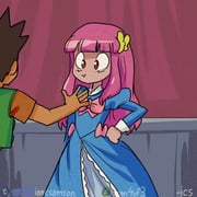 3boys 6+girls :d ;d @_@ animated apron ash_ketchum ashley_(pokemon) ashley_(pokemon_bw098) black_dress black_gloves black_hair blonde_hair blue_bow blue_bowtie blue_dress blue_eyes blue_hair blush bow bowtie brock_(pokemon) brown_eyes brown_hair brown_pants child closed_eyes clothed_pokemon commentary cosplay crossdressing crossdressing_(mtf) cup curtains dancing dawn_(pokemon) delia_ketchum dress earrings elbow_gloves english_commentary frilled_apron frills gloves green_hair green_vest hair_bow hair_ornament hairclip happy hat heart heart_hands holding holding_tray ian_samson jacket james_(pokemon) jessie_(pokemon) jewelry joy_(pokemon) joy_(pokemon)_(cosplay) lana_(pokemon) lillie_(pokemon) long_hair long_sleeves looking_at_another looking_at_viewer maid maid_headdress male_focus mallow_(pokemon) misty_(pokemon) multiple_boys multiple_girls nurse_cap one_eye_closed open_mouth orange_dress orange_hair own_hands_together pants pikachu pink_bow pink_hair pink_hat pokemon pokemon_(anime) pokemon_(classic_anime) pokemon_(creature) pokemon_bw_(anime) pokemon_dppt_(anime) pokemon_sm_(anime) puffy_long_sleeves puffy_short_sleeves puffy_sleeves red_hair short_hair short_sleeves skirt smile solo_focus spiked_hair spiral-only_eyes stage_curtains team_rocket team_rocket_uniform teeth trap tray vest video white_apron white_jacket white_pants white_skirt wig rating:s score:112 post #7714855