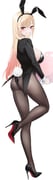 1girl abab_xiaxia absurdres animal_ear_hairband animal_ears ass black_jacket black_leotard blonde_hair blush breasts brown_hair fake_animal_ears fake_tail fishnet_pantyhose fishnets gradient_hair grin hairband highres jacket kitagawa_marin large_breasts leotard long_hair looking_at_viewer multicolored_hair open_clothes open_jacket pantyhose pink_eyes playboy_bunny playboy_bunny_vest rabbit_ear_hairband rabbit_ears rabbit_tail smile solo sono_bisque_doll_wa_koi_wo_suru tail wrist_cuffs rating:s score:19 post #10157814