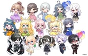 2boys 6+girls :d ;d ahoge animal_ear_fluff animal_ears antenna_hair balloon bare_arms bare_shoulders basket black_dress black_hair black_jacket black_necktie black_pants black_vest blonde_hair blue_dress blue_eyes blue_hair braid brown_eyes brown_hair brown_jacket brown_necktie brown_pants character_request chibi chunithm closed_mouth collared_shirt commentary_request cup dress floral_print flower food fork fruit glasses green_dress green_eyes grey_eyes grey_hair hair_between_eyes hair_bun hair_over_one_eye holding holding_balloon holding_basket holding_cup holding_fork holding_plate jacket juliet_sleeves long_hair long_sleeves maimai_(game) mask multicolored_hair multiple_boys multiple_girls necktie off-shoulder_dress off_shoulder official_art one_eye_closed ongeki open_clothes open_jacket orange_dress pants pink_dress pink_hair pinstripe_pattern pinstripe_shirt pinstripe_skirt plate print_dress puffy_short_sleeves puffy_sleeves purple_dress purple_eyes red_eyes respirator ringed_eyes rose sample_watermark see-through_clothes see-through_dress shirt short_eyebrows short_hair short_sleeves simple_background sleeveless sleeveless_dress smile strawberry streaked_hair suit thick_eyebrows two_side_up very_long_hair vest watermark white_background white_flower white_hair white_rose white_shirt yamabukiiro yellow_dress rating:g score:1 post #10170584