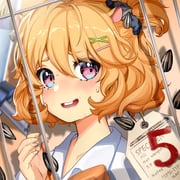 1girl animal_ears black_scrunchie blonde_hair buck_teeth commentary countdown_illustration eimi_isami english_commentary fingernails hair_between_eyes hair_ornament hair_scrunchie hamster_ears highres looking_at_viewer lucidsky official_art phase_connect pink_eyes scrunchie second-party_source seed solo sunflower_seed sweatdrop teeth upper_teeth_only virtual_youtuber x_hair_ornament rating:g score:1 post #10039889