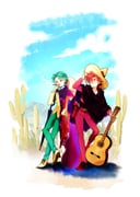 2girls bow bowtie green_hair hat highres humanization jacket jose_carioca long_sleeves looking_at_viewer male_focus mickey_mouse_&_friends multiple_boys multiple_girls open_mouth panchito_pistoles personification red_hair shirt short_hair smile sombrero the_three_caballeros tsuntsun_(tuuuuuuntun) rating:g score:1 post #10160386