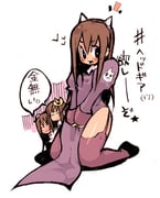3girls black_eyes black_shoes blush brown_hair brown_thighhighs commentary_request cone_horns dress fake_horns full_body garter_straps haruko504 horns juliet_sleeves kneeling long_hair long_sleeves looking_at_viewer lowres multiple_girls open_mouth priest_(ragnarok_online) puffy_sleeves purple_dress ragnarok_online shoes side_slit simple_background smile thighhighs translation_request white_background white_horns rating:s score:1 post #10175696