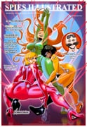 1boy 3girls alex_(totally_spies) ass bald black_hair blonde_hair blue_eyes bodysuit breasts clover_(totally_spies) commentary cover dark-skinned_female dark_skin dr._eggman english_commentary facial_hair fake_magazine_cover green_bodysuit green_eyes high_heels highres krezniverse large_breasts long_hair looking_at_viewer magazine_cover metal_belt multiple_girls mustache orange_hair red_bodysuit red_hair sam_(totally_spies) short_hair smile sonic_(live_action) sonic_(series) sonic_the_hedgehog_(movie) thick_thighs thighs totally_spies whoop_catsuit wide_hips yellow_bodysuit rating:s score:18 post #9007693