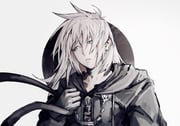 1boy aqua_eyes black_gloves black_robe cho5782 gloves grey_hair hair_between_eyes highres holding_blindfold hood hood_down hooded_robe kingdom_hearts kingdom_hearts_ii long_hair looking_to_the_side male_focus parted_lips riku_(kingdom_hearts) robe solo upper_body white_background rating:g score:0 post #10177179