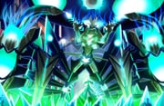 1other alien bug building commission crystal eldritch_abomination faceless fate/grand_order fate_(series) giant giant_monster glowing_object green_light highres honkai:_star_rail honkai_(series) huge_horns knee_spikes ort_(type-moon) taur tendril tyrnickleback ufo rating:g score:4 post #10175597