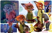 1boy 1girl black_bow black_bowtie black_shirt black_suit blue_shirt blueberry bow bowtie brown_pants carrot collared_shirt couple crying dress english_commentary food fox_boy french-unicorn fruit furrowed_brow furry furry_female furry_male green_shirt grey_pants hand_on_another's_head hetero highres holding holding_carrot jacket judy_hopps multiple_views nick_wilde pants pink_shirt plaid_clothes plaid_shirt rabbit_girl shirt shirt_under_shirt smile sparkle suit suit_jacket tears twintails white_shirt yellow_dress zootopia rating:g score:0 post #10174229