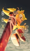 1boy animal_nose aura buster_sword cloud final_fantasy final_fantasy_sonic_x final_fantasy_vii flying from_below full_body furry furry_male gloves grin hands_up hedgehog_boy highres holding holding_sword holding_weapon knee_up looking_at_viewer looking_back looking_down male_focus overcast red_eyes red_shoes shoes short_tail sky smile solo sonic_(series) sonic_the_hedgehog super_sonic sword tail weapon white_gloves windexus yellow_fur rating:g score:12 post #8606012