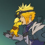 1boy 1girl aerith_gainsborough aerith_gainsborough_(chocobo_suit) armor bandaged_head bandages bird_costume blonde_hair blue_eyes bodysuit brown_gloves brown_hair chocobo closed_mouth cloud_strife cloud_strife_(bandaged_coat) cosplay final_fantasy final_fantasy_vii final_fantasy_vii_ever_crisis frankenstein's_monster frankenstein's_monster_(cosplay) gloves grey_background grey_gloves hair_between_eyes hand_on_another's_cheek hand_on_another's_face herzenreine in_palm leather_armor object_through_head official_alternate_costume parted_bangs screw_in_head short_hair shoulder_armor size_difference smile spiked_hair talons upper_body vambraces rating:g score:0 post #10173575