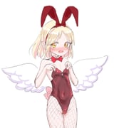 1girl :o alternate_costume animal_ear_hairband animal_ears bare_arms black_leotard blonde_hair blush bow bowtie breast_conscious commentary covered_navel detached_collar fake_animal_ears fishnet_pantyhose fishnets flat_chest gengetsu_(touhou) groin hairband highleg highleg_leotard leotard looking_at_viewer nose_blush pantyhose playboy_bunny pointy_ears rabbit_ear_hairband rabbit_ears red_bow red_bowtie s-a-murai short_hair simple_background sketch solo strapless strapless_leotard sweatdrop thigh_gap touhou touhou_(pc-98) white_background white_wings wings yellow_eyes rating:s score:1 post #10175944