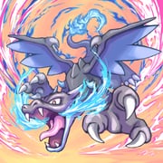 blue_fire breath_weapon breathing_fire charizard claws commentary_request dragon dragon_wings fangs fire flame-tipped_tail flying full_body highres mega_charizard_x mega_pokemon no_humans open_mouth pokemon pokemon_(creature) pokemon_focus solo spikes spines tail tongue wai152 wings rating:g score:2 post #10170574