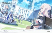 ! !! 6+girls ? ahoge bare_shoulders black-framed_eyewear black_hair black_pantyhose black_thighhighs blazer blonde_hair blue_hair blue_necktie blue_sailor_collar breasts canace_(stella_sora) cloud collared_shirt commentary dress_shirt dutch_angle english_commentary gloves green_hair grey_jacket grey_skirt jacket k3nzoteruta large_breasts miniskirt minova_(stella_sora) minova_(tipsy_daydream)_(stella_sora) monolith_(object) multicolored_hair multiple_girls necktie on_bench open_mouth outdoors pantyhose pink_hair pleated_skirt purple_eyes purple_hair sailor_collar school_uniform serafuku shirt sideboob sitting skirt stella_sora streaked_hair thighhighs white_gloves white_hair white_pantyhose white_shirt white_thighhighs wide-eyed rating:s score:4 post #10156236