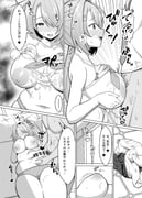 1boy 1girl bar_censor blue_archive breasts breasts_out censored comic comiket_105 commentary_request cum cum_on_body cum_on_breasts greyscale highres hiyori_(blue_archive) hiyori_(swimsuit)_(blue_archive) inverted_nipples large_breasts long_hair male_pubic_hair monochrome navel nekojima open_mouth paizuri penis pubic_hair sensei_(blue_archive) translation_request rating:e score:6 post #10176479