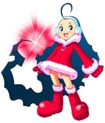 1girl absurdly_long_hair ahoge archived_source artist_request blue_hair blush boots commentary_request cross-laced_clothes cross-laced_dress dot_nose dress earmuffs egloo-tan egloos forehead full_body fur-trimmed_boots fur-trimmed_dress fur_collar fur_trim gloves gradient_hair knee_boots korean_commentary long_hair long_sleeves looking_to_the_side mascot multicolored_hair narrow_waist open_hands open_mouth red_boots red_dress red_gloves red_sleeves santa_costume santa_dress simple_background solo sparks tongue very_long_hair white_background winter_clothes rating:g score:1 post #10175217