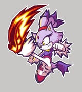1girl absurdres animal_ears blaze_the_cat cat_ears cat_girl cat_tail commentary english_commentary fire fur-trimmed_gloves fur_trim furry furry_female gloves grey_background highres jacket novika outline pink_shoes ponytail purple_jacket shoes simple_background sonic_(series) sonic_battle tail white_gloves white_outline yellow_eyes rating:g score:6 post #9939644