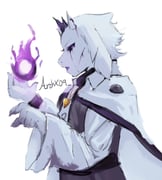 1girl alternate_universe archx09 black_sclera black_tiara cape collared_cape colored_sclera colored_tongue commentary english_commentary fire from_side furry furry_female goat_girl gold_necklace hands_up heart heart_necklace horns jewelry liquid_from_eyes long_sleeves looking_at_viewer necklace open_mouth profile puffy_long_sleeves puffy_sleeves purple_eyes purple_tongue shirt simple_background solo tiara toriel twitter_username undertale upper_body utdr_(toby_fox) white_background white_cape white_fur white_shirt xtale rating:g score:2 post #10154860