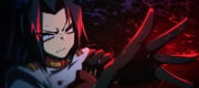 1boy akatsuki_(akatsuki_en-eins) akatsuki_blitzkampf angry en-eins_kanzen_sekai gloves highres lightning military_uniform serious soldier sora_(zombiebathwater) sweat sweatdrop rating:g score:1 post #10170068