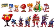 1girl 6+boys black_eyes brown_facial_hair brown_hair classic_eggman classic_knuckles classic_sonic classic_tails cowboy_hat dr._eggman facial_hair fang_the_sniper furry furry_female furry_male glasses gloves hat height_difference highres humanoid_robot knuckles_the_echidna metal_sonic multiple_boys mustache non-humanoid_robot red_eyes robot robot_animal simple_background smile sonic_(series) sonic_the_hedgehog sonic_the_hedgehog_(classic) sonic_triple_trouble sonic_x-treme tails_(sonic) thekkm thumbs_up tiara_boobowski white_background white_gloves rating:g score:12 post #8460747