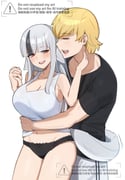 1boy 1girl black_shirt blonde_hair commission couple fire_emblem fire_emblem_fates grey_hair hetero highres hug hug_from_behind nkirii shirt siegbert_(fire_emblem) tank_top velouria_(fire_emblem) white_tank_top rating:s score:0 post #10175405