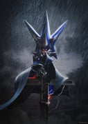 1boy 2204design absurdres black_coat blender_(medium) chain coat english_commentary full_body glowing glowing_eyes highres holding holding_chain looking_at_viewer mecha metal_sonic neo_metal_sonic no_humans rain red_eyes red_shoes robot science_fiction shoes solo sonic_(series) sonic_heroes spikes super_robot rating:g score:6 post #9910892