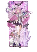 1girl absurdres bell bird black_shorts boots breasts cherry chinese_commentary cocktail_glass commentary_request corset cup diamond-shaped_pupils diamond_(shape) dove drinking_glass elysia_(herrscher_of_human:_ego)_(honkai_impact) elysia_(honkai_impact) food fruit gloves highres honkai_(series) honkai_impact_3rd large_breasts long_hair missing_commentary pink_hair purple_eyes short_shorts shorts simple_background solo symbol-shaped_pupils thighs veil very_long_hair white_background white_boots white_corset white_gloves white_veil zedbxl rating:s score:8 post #10097127