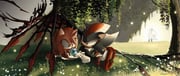 2boys 2girls absurdres amy_rose andoraliix blonde_hair commentary doom_wings english_commentary forest furry furry_female furry_male gerald_robotnik glasses globe gloves grass green_eyes highres looking_at_object maria_robotnik multiple_boys multiple_girls nature old old_man red_eyes shadow_the_hedgehog sonic_(series) sonic_generations sonic_x_shadow_generations wings rating:g score:8 post #9944065