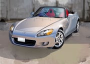 2025 artist_name blurry blurry_background car commentary_request convertible copyright_notice dated honda honda_s2000 license_plate logo motor_vehicle nimbus_goldbrum no_humans original product_placement realistic right-hand_drive shadow sports_car steering_wheel vehicle_focus watermark rating:g score:4 post #10175480