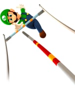 1boy 3d alpha_transparency arms_up blue_eyes blue_overalls brown_hair brown_shoes buttons closed_mouth clothes_writing facial_hair from_below gloves green_hat green_shirt hat jumping long_sleeves looking_afar luigi male_focus mario_&_sonic_(series) mario_&_sonic_at_the_olympic_games_(2007) mario_(series) mustache newsboy_cap official_art outstretched_arms overalls pole pole_vault serious shirt shoes short_hair simple_background solo third-party_source transparent_background white_gloves rating:g score:0 post #7923233
