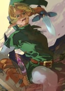 1boy 1girl armor artist_name battle belt belt_buckle blonde_hair blue_eyes brown_belt brown_gloves buckle dress earrings elbow_gloves furrowed_brow gloves green_hat green_tunic hat highres holding holding_shield holding_sword holding_weapon jewelry link long_dress long_hair master_sword open_mouth own_hands_clasped own_hands_together pants parted_bangs phrygian_cap pink_dress pink_gloves pointy_ears pramai_(lim) princess_zelda shield shirt short_hair shoulder_armor sweatdrop sword the_legend_of_zelda the_legend_of_zelda:_ocarina_of_time tunic weapon white_pants white_shirt rating:s score:3 post #10175061