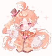 1boy arm_up blush brown_hat commentary cropped_torso cure_wing frilled_sleeves frills gloves grin hat highres hirogaru_sky!_precure long_hair looking_at_viewer magical_boy male_focus mini_hat mini_top_hat neck_ribbon orange_hair orange_vest pink_ribbon ponytail precure red_eyes ribbon short_sleeves simple_background smile solo sparkle top_hat upache vest white_background yellow_gloves yuunagi_tsubasa rating:g score:4 post #10171714