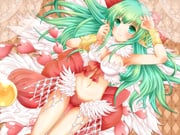 1girl akiiyuuri argyle_background arm_up armpits back_bow bangle bikini blush bow bracelet bracer breasts brown_hat cleavage closed_mouth commentary_request cowboy_shot feather_trim feathered_wings green_eyes green_hair hair_spread_out hat heart jewelry large_bow large_breasts long_hair looking_afar mismatched_bikini pointy_ears ragnarok_online red_bikini red_bow smile solo swimsuit wanderer_(ragnarok_online) white_bikini white_wings wings rating:s score:0 post #10175769