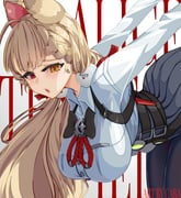 1girl ahoge alice_thymefield animal_ears bent_over black_pantyhose black_skirt blonde_hair breasts carlos_cabs character_name collared_shirt heterochromia large_breasts long_hair looking_at_viewer low_twintails open_mouth pantyhose rabbit_ears rabbit_girl red_eyes shirt skirt solo twintails very_long_hair white_shirt yellow_eyes zenless_zone_zero rating:s score:11 post #10173940