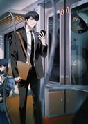 1other 2boys against_glass bag biyoo_(omniscient_reader's_viewpoint) black_coat black_eyes black_hair black_necktie blurry blurry_foreground blush cellphone coat collared_shirt eyesoffyou0003 feet_out_of_frame gloves helmet highres holding holding_phone kim_dokja looking_at_another looking_at_phone multiple_boys necktie official_alternate_costume omniscient_reader's_viewpoint phone serious shirt short_hair shoulder_bag sky smartphone south_korean_flag space space_helmet spacesuit standing star_(sky) starry_sky train train_interior white_gloves white_shirt yoo_joonghyuk rating:g score:0 post #9957589