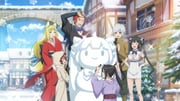 2boys 4girls :d :o animal_ear_fluff animal_ears anime_coloring arch bell_cranel black_hair black_pants blonde_hair blue_bow blue_bowtie blue_ribbon blue_scarf blunt_bangs bow bowtie breasts brown_coat brown_eyes brown_hair brown_jacket chisel christmas christmas_tree cleavage cleavage_cutout closed_eyes closed_mouth clothing_cutout coat covered_navel danmachi_battle_chronicle dress dungeon_ni_deai_wo_motomeru_no_wa_machigatteiru_darou_ka fox_ears fox_girl fox_tail game_cg gloves green_eyes half-timbered hand_on_own_forehead hand_up hestia_(danmachi) highres holding holding_chisel holding_mallet hood hood_up hooded_coat house jacket japanese_clothes kimono large_breasts liliruca_arde long_hair mallet multiple_boys multiple_girls non-web_source obi official_art open_mouth outdoors pants parted_lips pencil_dress ponytail purple_kimono red_eyes red_hair red_kimono rei_no_himo ribbon sanjouno_haruhime sash scarf sculpting short_dress short_hair sidelocks sleeveless sleeveless_dress smile snow snow_sculpture snowflakes snowing standing tail tight_clothes tight_dress twintails welf_crozzo white_dress white_gloves white_hair yamato_mikoto rating:s score:6 post #10172418