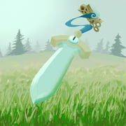animate_object commentary_request floating full_body grass highres holding holding_sheath honedge no_humans one-eyed outdoors pokemon pokemon_(creature) pokemon_focus sheath sky slit_pupils solo sword tori_chiritsu tree weapon rating:g score:0 post #10177051