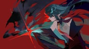 1girl arknights black_hair colored_extremities colored_skin dragon_girl dragon_horns dusk_(arknights) earrings green_hands green_horns green_skin highres horns jewelry pointy_ears red_eyes snieot46 solo tassel tassel_earrings rating:g score:4 post #10139557