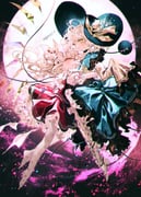 2girls artist_name black_hat blonde_hair closed_mouth commentary_request crystal flandre_scarlet frilled_skirt frilled_sleeves frills full_body green_eyes green_skirt hat hat_ribbon highres komeiji_koishi long_hair majamari md5_mismatch medium_hair mob_cap multiple_girls pantyhose puffy_short_sleeves puffy_sleeves red_eyes red_skirt red_vest ribbon shirt short_sleeves signature skirt sleeves_past_fingers sleeves_past_wrists third_eye touhou vest white_hair white_hat white_pantyhose wide_sleeves wings yellow_ribbon yellow_shirt rating:g score:20 post #6980969
