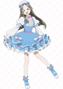 1girl :d blue_dress blue_socks bow brown_hair center_frills commentary_request cosplay dress frilled_dress frills full_body gakuen_idolmaster highres idolmaster kuramoto_china lolita_fashion long_hair long_sleeves looking_at_viewer maid_headdress manaka_non manaka_non_(cosplay) open_mouth parted_bangs pink_bow pretty_series pripara puffy_long_sleeves puffy_sleeves shirt shoes smile socks solo standing sweet_lolita uma_(umagaobanana) white_shirt white_shoes rating:g score:1 post #10171268