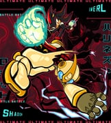 1boy bolt_(hardware) character_name clenched_hand commentary electricity emerl_(sonic) english_commentary furry furry_male gloves highres humanoid_robot male_focus red_background red_eyes robot shadow_the_hedgehog sonic_(series) sonic_battle spacedawgspace white_fur white_gloves rating:g score:7 post #9732387