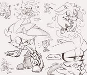 ! ... 2boys 3582y animal_ears animal_nose bent_over blood blush chibi commentary_request full_body furry furry_and_animal furry_male gloves greyscale hedgehog_boy highres horse horseback_riding implied_yaoi male_focus monochrome multiple_boys multiple_views neck_fur nosebleed rabbit riding shadow_the_hedgehog shoes short_tail silver_the_hedgehog simple_background sketch sonic_(series) standing tail telekinesis translation_request white_background rating:g score:2 post #10082475
