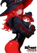 1girl animal_ears black_hat black_hoodie black_leotard character_doll closed_mouth clothes_writing commentary cropped_hoodie doll ear_piercing fake_animal_ears fake_tail from_side hat hat_with_ears highres holding holding_doll hood hoodie leotard light_blush long_hair looking_at_viewer original pantyhose piercing rabbit_ears rabbit_tail red_eyes red_hair red_pantyhose simple_background solo standing tail two-sided_fabric two-sided_headwear val_(yan_kodiac) white_background witch_hat yan_kodiac rating:s score:16 post #10165753