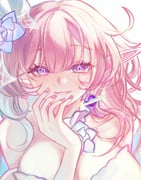 1girl bare_shoulders breasts chiyori08 cleavage commentary cyrene_(honkai:_star_rail) cyrene_(ripples_of_past_reverie)_(honkai:_star_rail) diamond-shaped_pupils diamond_(shape) dress earrings english_commentary flower hair_flower hair_ornament honkai:_star_rail honkai_(series) jewelry large_breasts long_hair pink_hair pink_nails pointy_ears purple_eyes simple_background smile solo symbol-shaped_pupils twitter_username upper_body very_long_hair white_background white_dress rating:s score:2 post #10175379