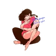1boy 1girl arms_around_back bare_arms bare_legs barefoot black_hair black_pants black_tank_top braid breasts couple crying dirty dirty_face full_body hair_between_eyes hetero highres hug long_hair medium_breasts no_pants pants pink_shirt ranma_1/2 saotome_ranma shirt short_hair single_braid sitting sitting_on_lap sitting_on_person tank_top tears tendou_akane tori_(runrunpiia) twitter_username white_background rating:s score:0 post #10176889