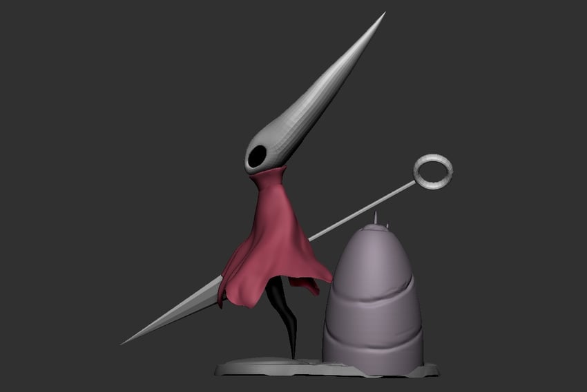 hornet (hollow knight and 1 more) drawn by soyzec