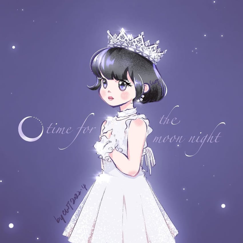 eunha (gfriend and 1 more) drawn by weitingcccc