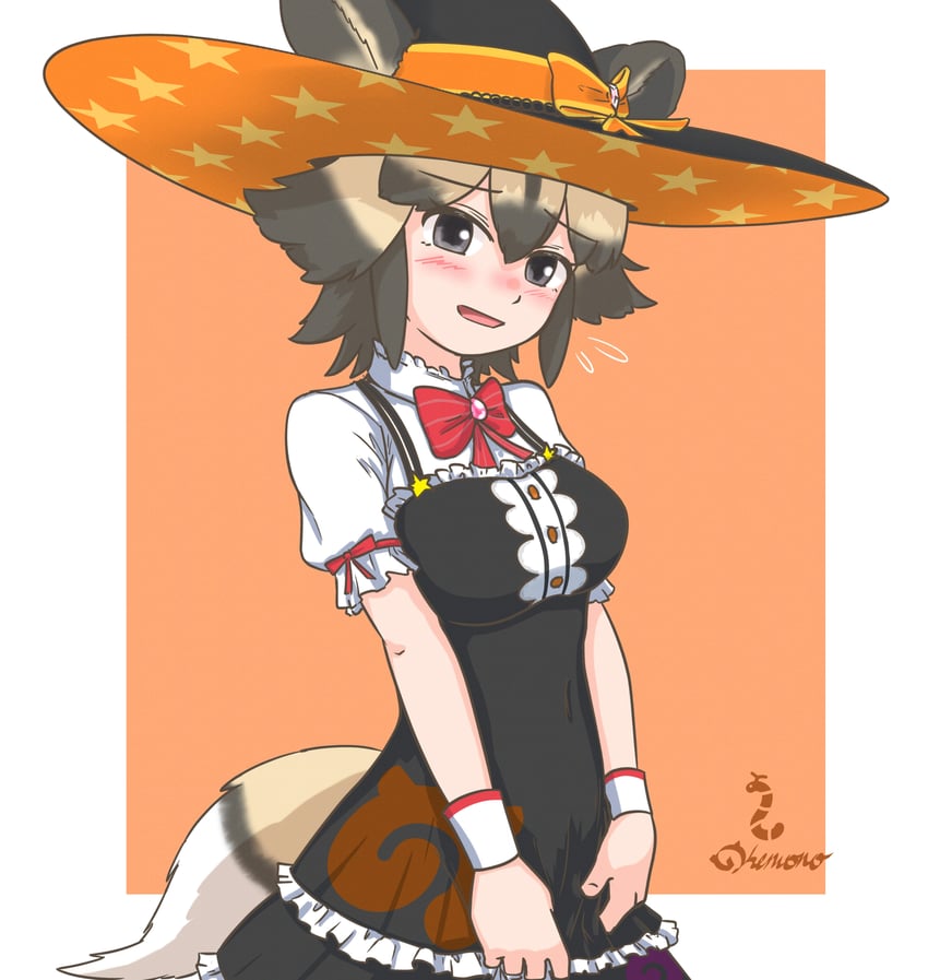 african wild dog (kemono friends and 1 more) drawn by nokemono-san_(bocchi_friend)