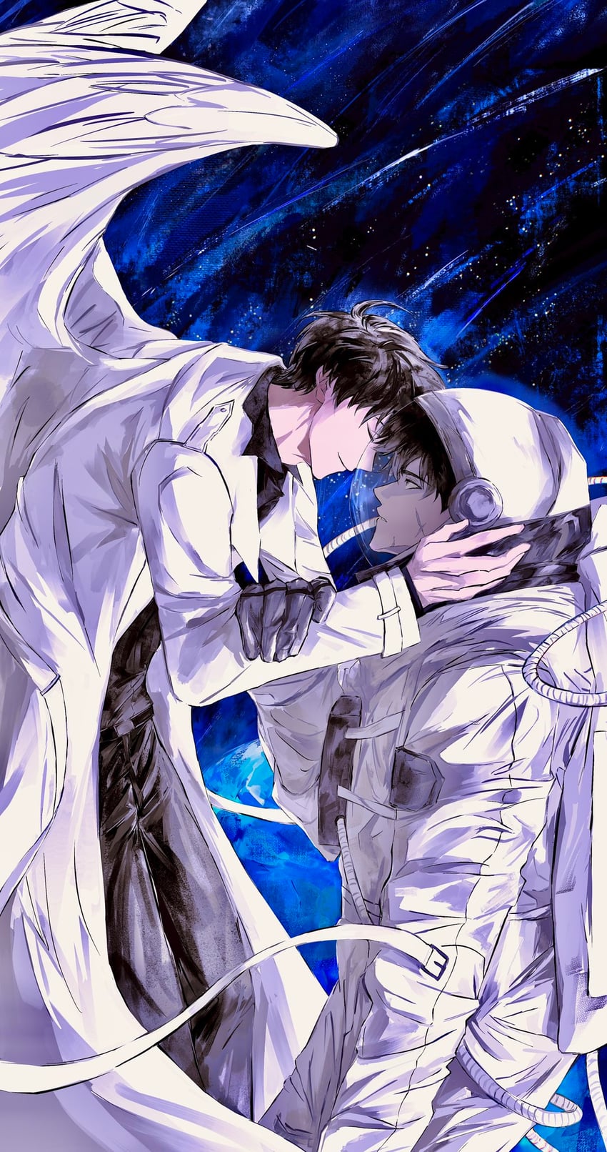 kim dokja and yoo joonghyuk (omniscient reader's viewpoint) drawn by 8d2suga9