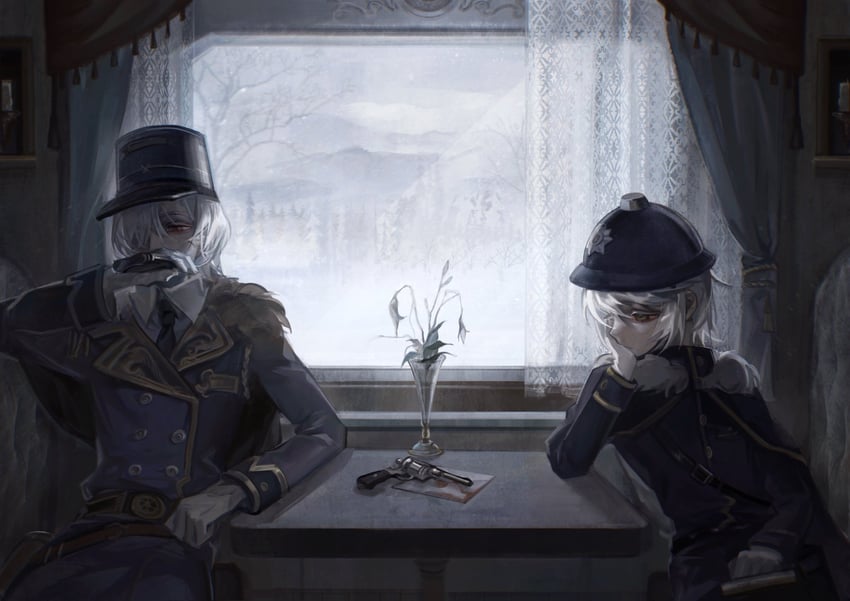 andrew kreiss and victor grantz (identity v) drawn by 0212tu
