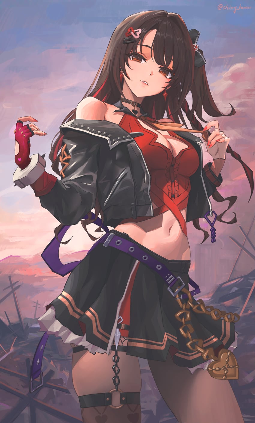 shimamura uzuki (idolmaster and 1 more) drawn by qingli_ye