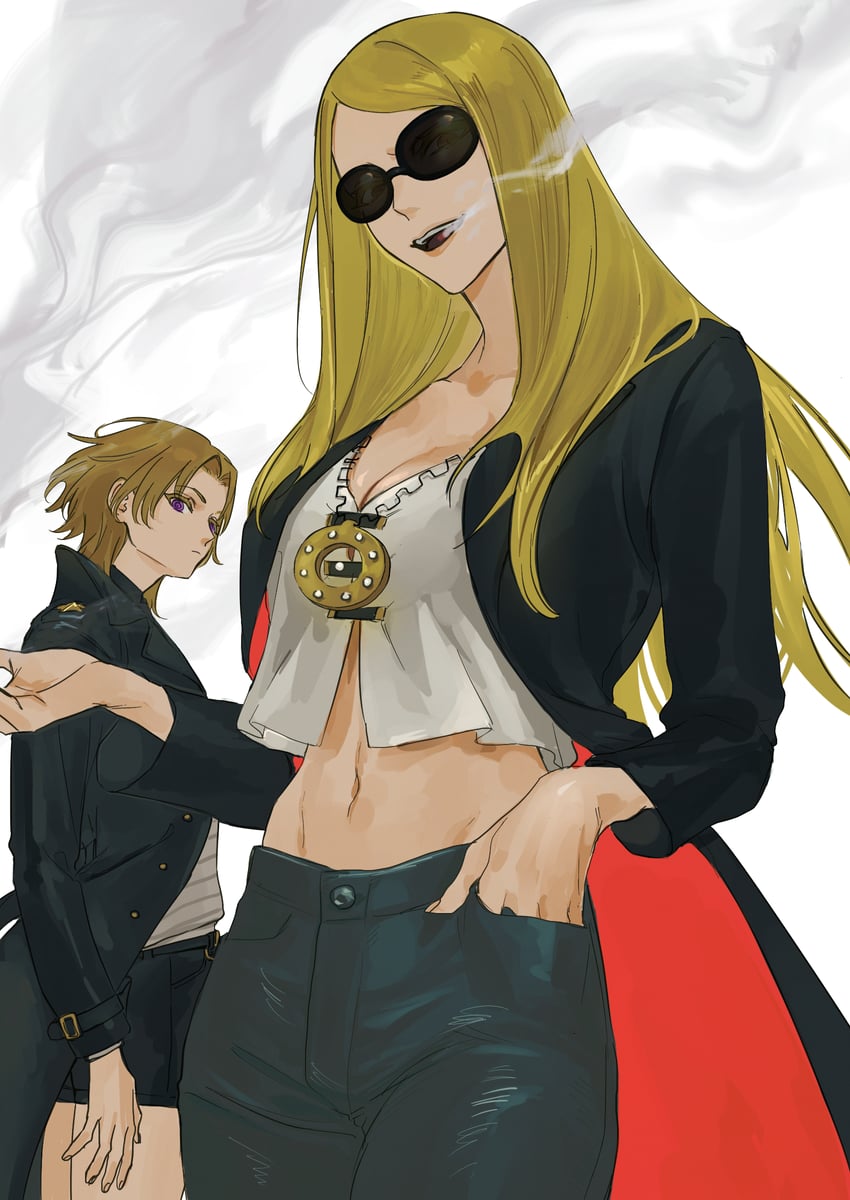 tezcatlipoca and daybit sem void (fate and 1 more) drawn by u_raida0